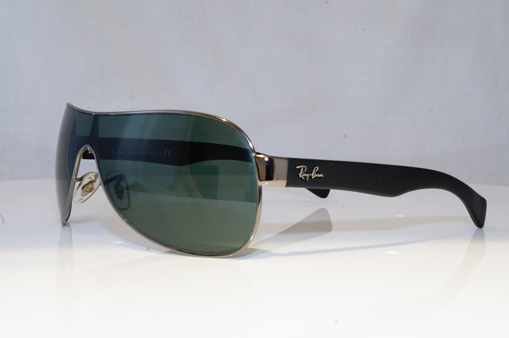 RAY-BAN Mens Designer Sunglasses Black Shield RB 3471 004/71 19185