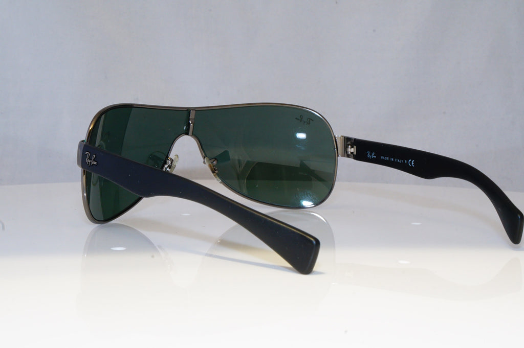 RAY-BAN Mens Designer Sunglasses Black Shield RB 3471 004/71 19185