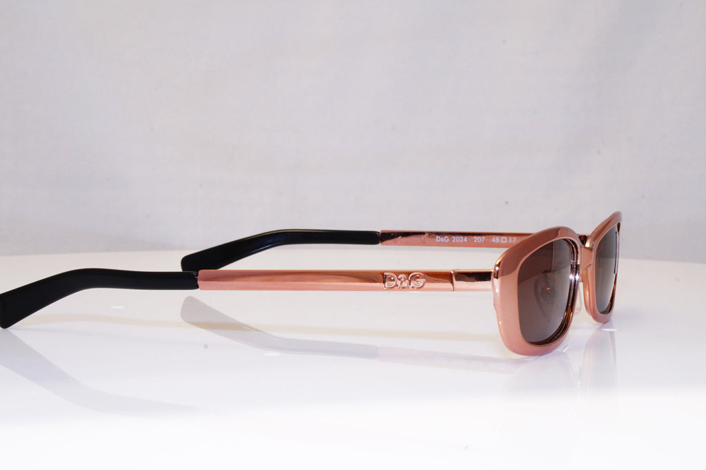DOLCE & GABANNA Womens Vintage 1990 Designer Sunglasses Brown D&G 2024 207 17052