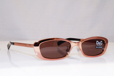 DOLCE & GABANNA Womens Vintage 1990 Designer Sunglasses Brown D&G 2024 207 17052