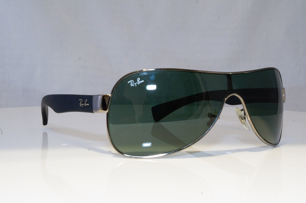 RAY-BAN Mens Designer Sunglasses Black Shield RB 3471 004/71 19185