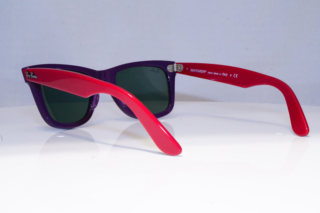 RAY-BAN Mens Womens Designer Sunglasses Purple Wayfarer RED RB 2140 966 20200
