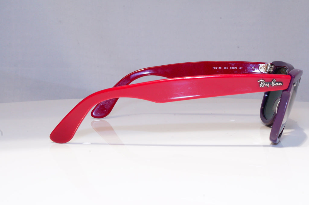 RAY-BAN Mens Womens Designer Sunglasses Purple Wayfarer RED RB 2140 966 20200
