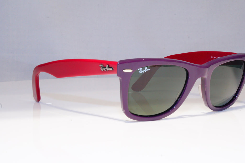 RAY-BAN Mens Womens Designer Sunglasses Purple Wayfarer RED RB 2140 966 20200
