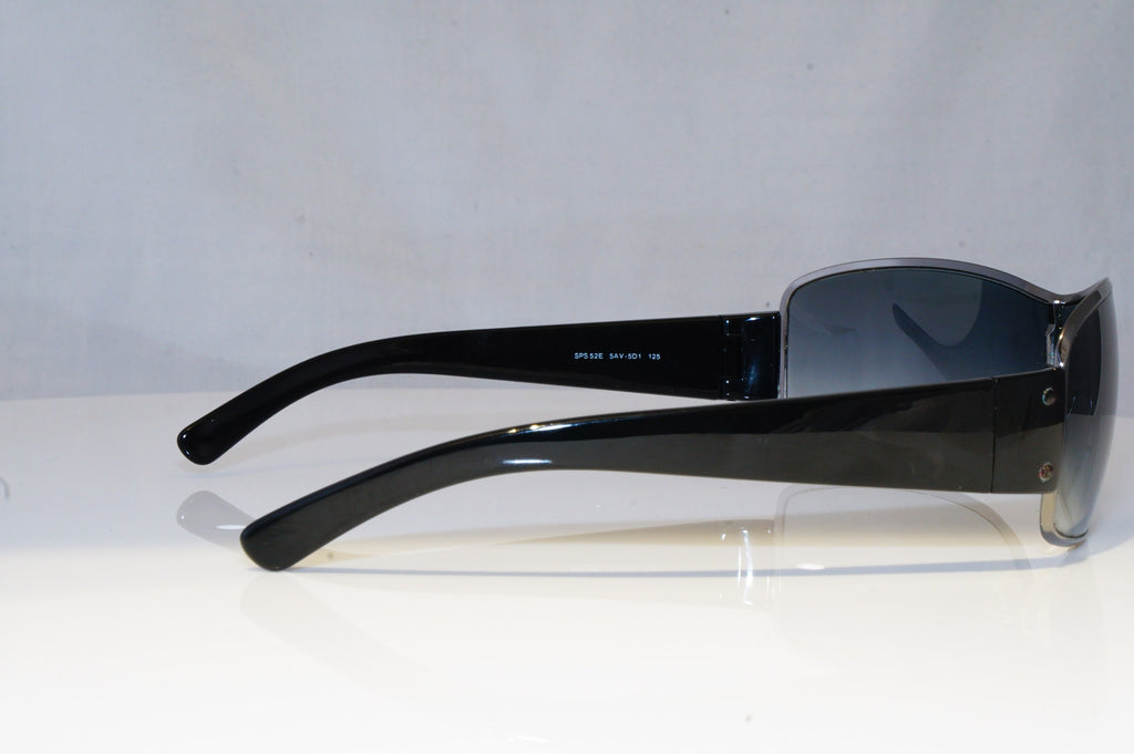 PRADA Mens Designer Sunglasses Black Shield SPS 52E 5AV-5D1 19173