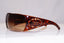 PRADA Mens Womens Unisex Designer Sunglasses Brown Shield SPR 16H 2AU-6S1 17056