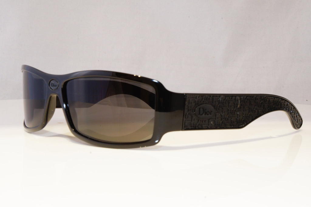 CHRISTIAN DIOR Mens Womens Sunglasses Black Rectangle DIOR RUBBER 2 XH1 21279