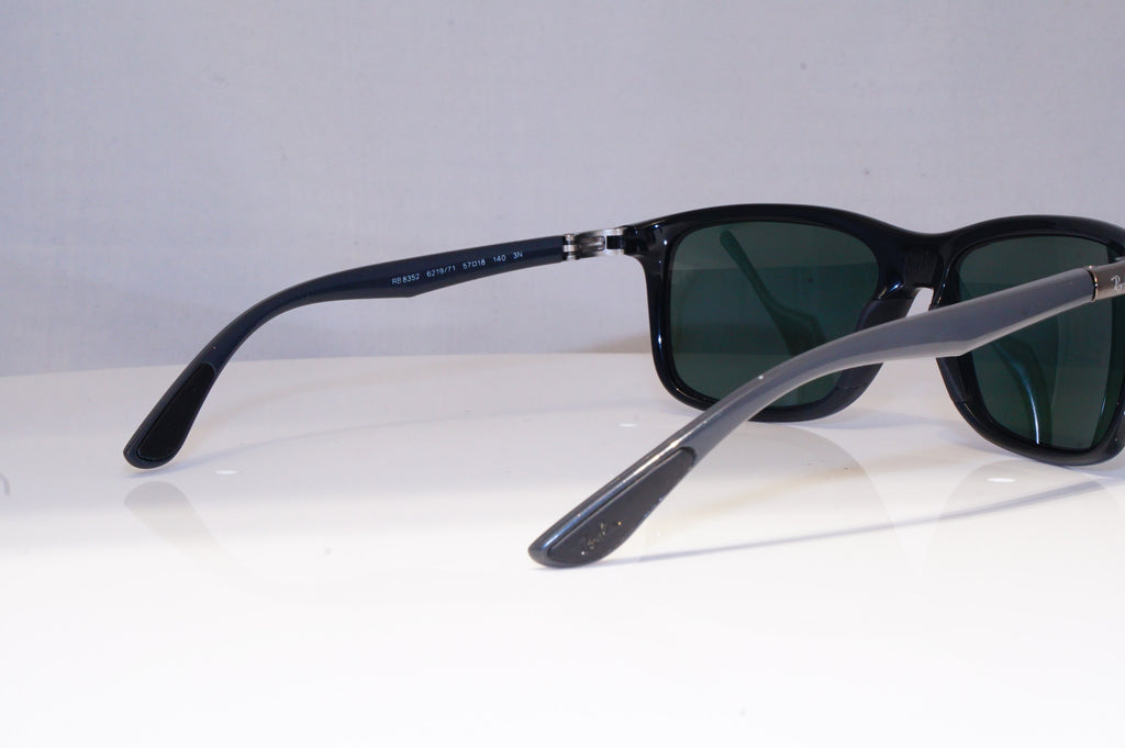 RAY-BAN Mens Designer Sunglasses Black Rectangle RB 8352 6219/71 20201