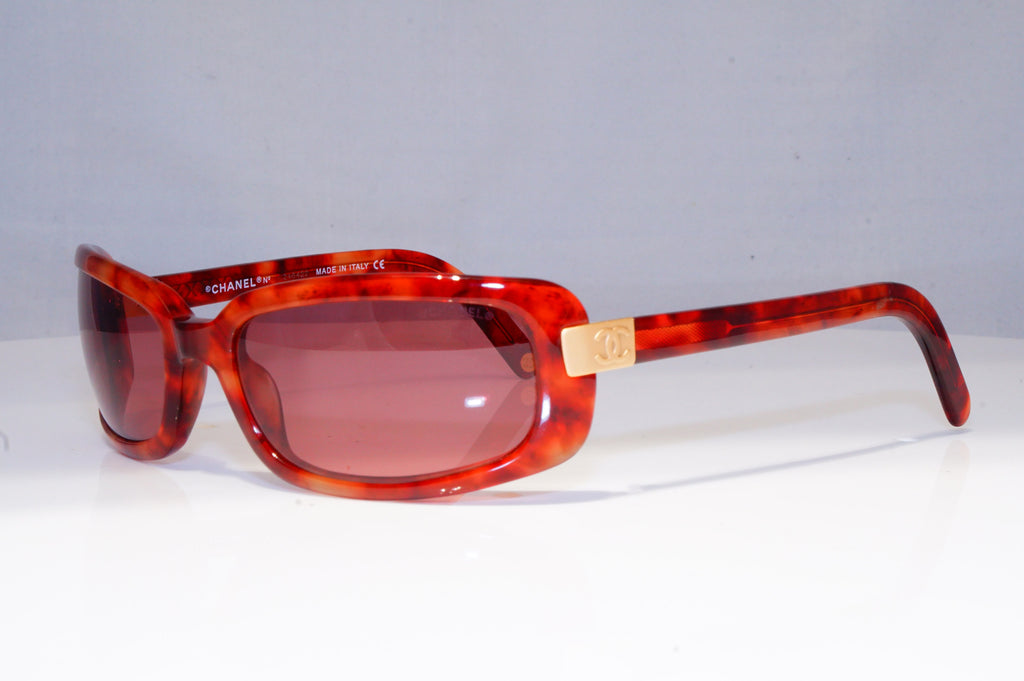 CHANEL Womens Vintage Designer Sunglasses Brown Rectangle 5026 616 20212