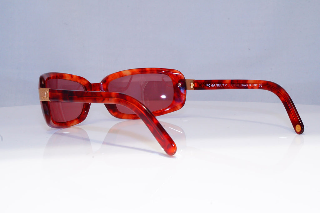 CHANEL Womens Vintage Designer Sunglasses Brown Rectangle 5026 616 20212