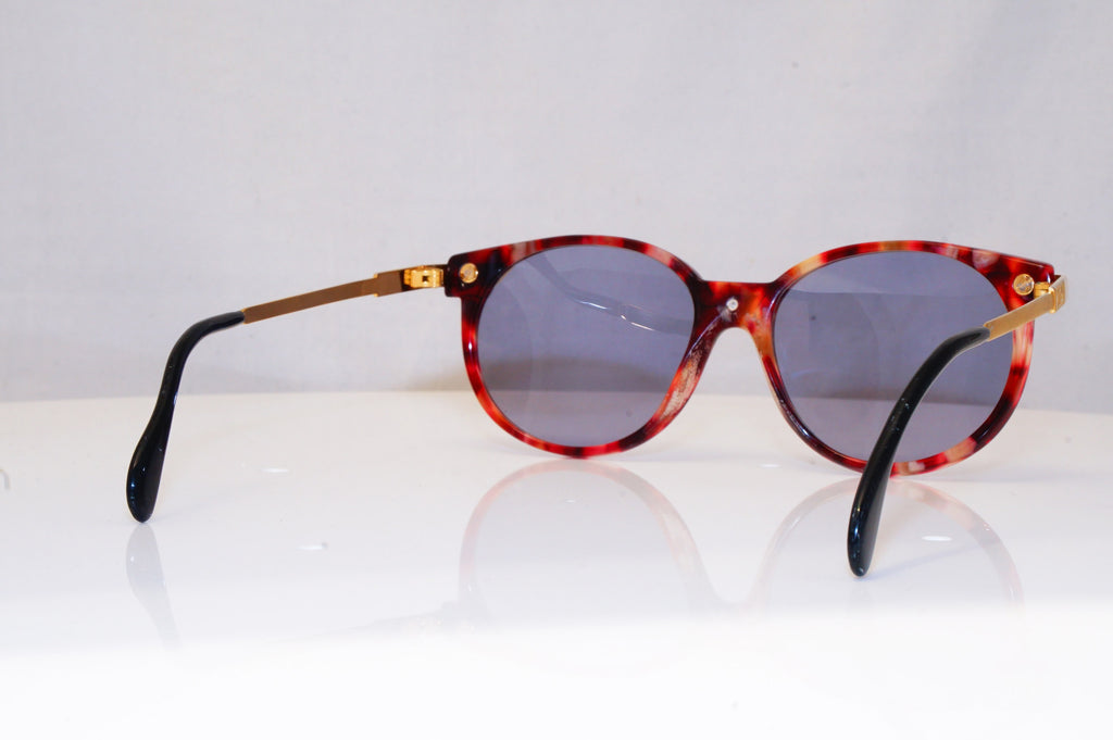 CAZAL Mens Vintage 1990 Designer Sunglasses Brown Clubmaster MOD 177 17085