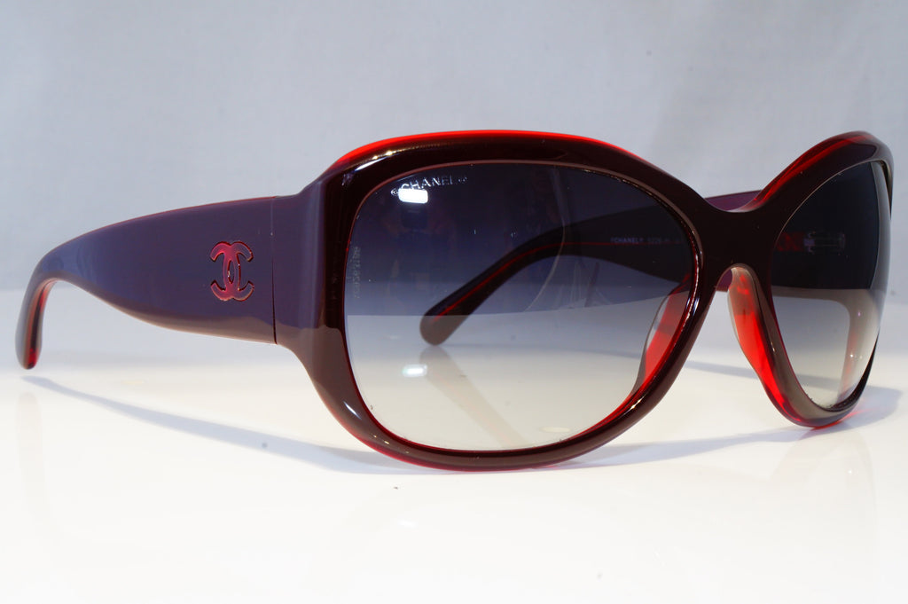 CHANEL Womens Designer Sunglasses Burgundy Butterfly 5226-H 1297/3C 21245