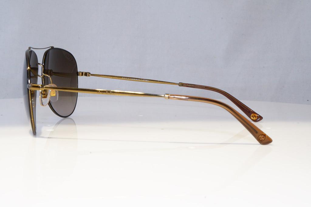 GUCCI Mens Unisex Designer Sunglasses Brown Pilot GG 2245 H90HA 21268