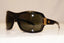 GUCCI Mens Designer Sunglasses Black Wrap GG 1510 D28 17066