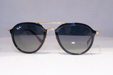 RAY-BAN Mens Designer Sunglasses Black Pilot GOLD RB 4253 601/71 20198