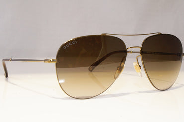 GUCCI Mens Unisex Designer Sunglasses Brown Pilot GG 2245 H90HA 21268