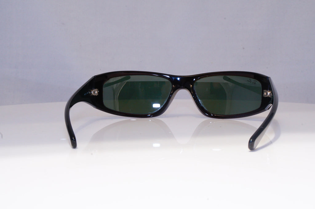RAY-BAN Mens Vintage 1990 Designer Sunglasses Black Rectangle RB 4103 660 20215