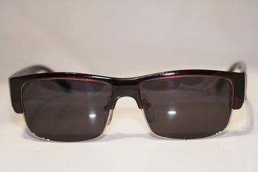 PRADA Mens Designer Sunglasses Deep Red Rectangle SPR 11M 0AG-3M1 11148