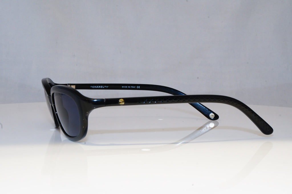 CHANEL Womens Diamante Designer Sunglasses Black Rectangle 5002 501/91 19170