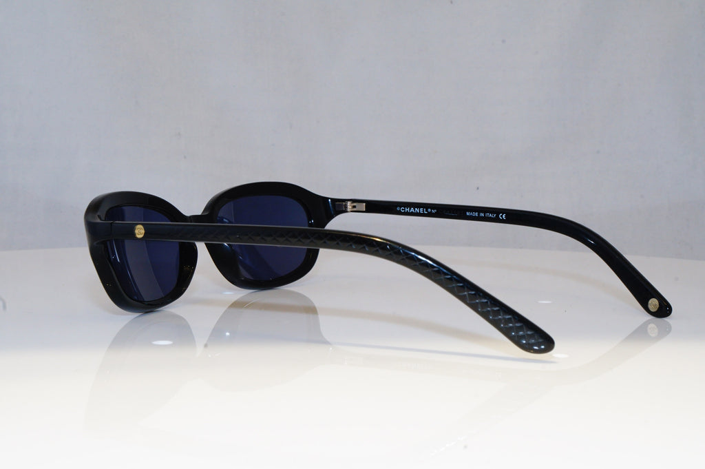 CHANEL Womens Diamante Designer Sunglasses Black Rectangle 5002 501/91 19170
