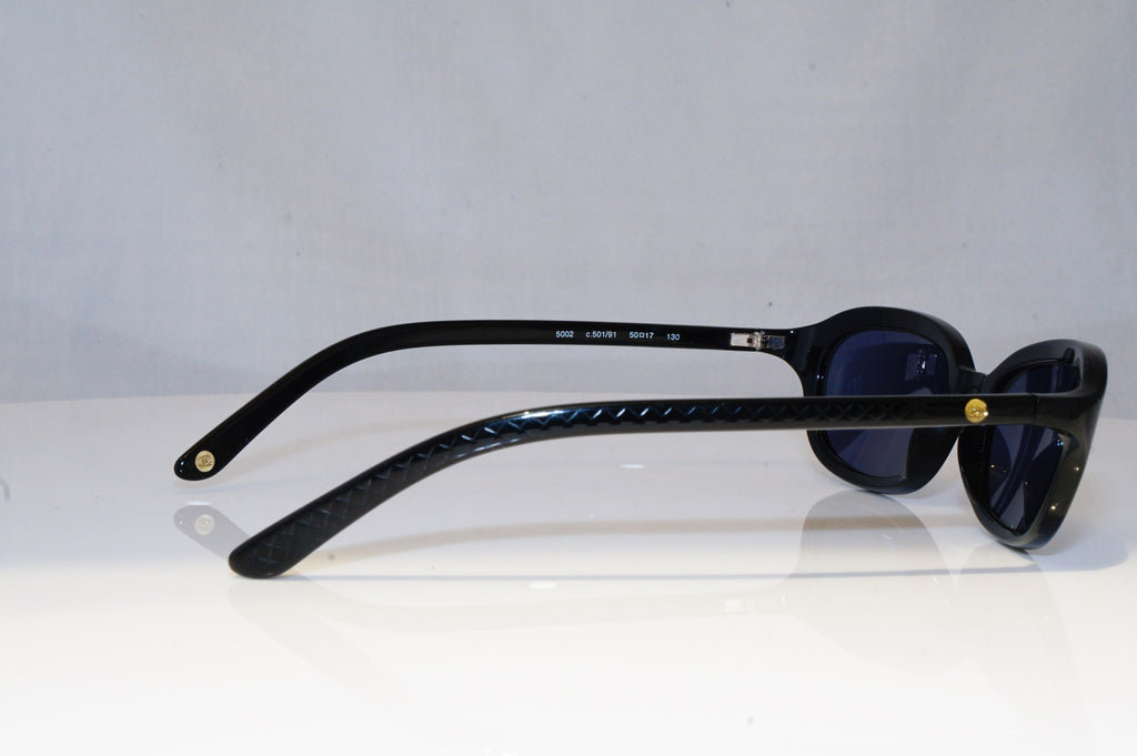 CHANEL Womens Diamante Designer Sunglasses Black Rectangle 5002 501/91 19170