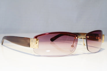 GUCCI Mens Womens Vintage Sunglasses Burgundy Rectangle GG 1799 NQ5 21258