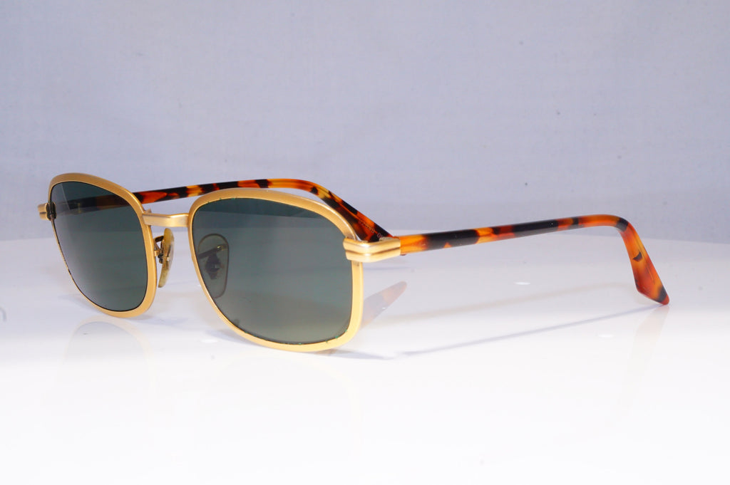 RAY-BAN Mens Vintage Designer Sunglasses Gold Rectangle W2849 BRN 20211
