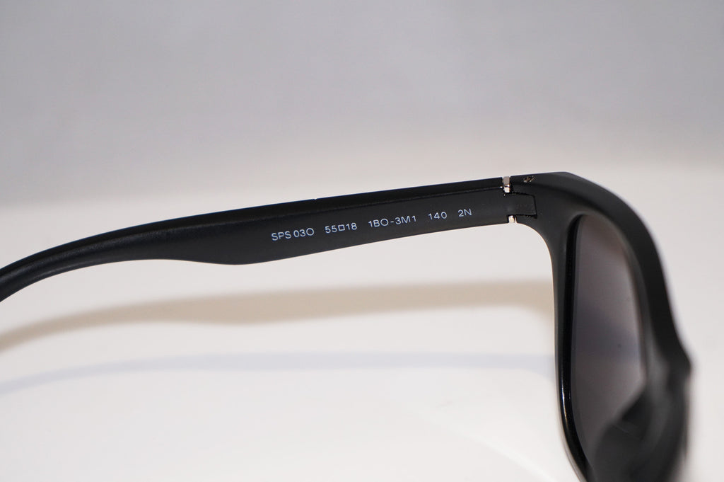 PRADA Mens Designer Sunglasses Black Square SPS 03O 1BO-3M1 10751