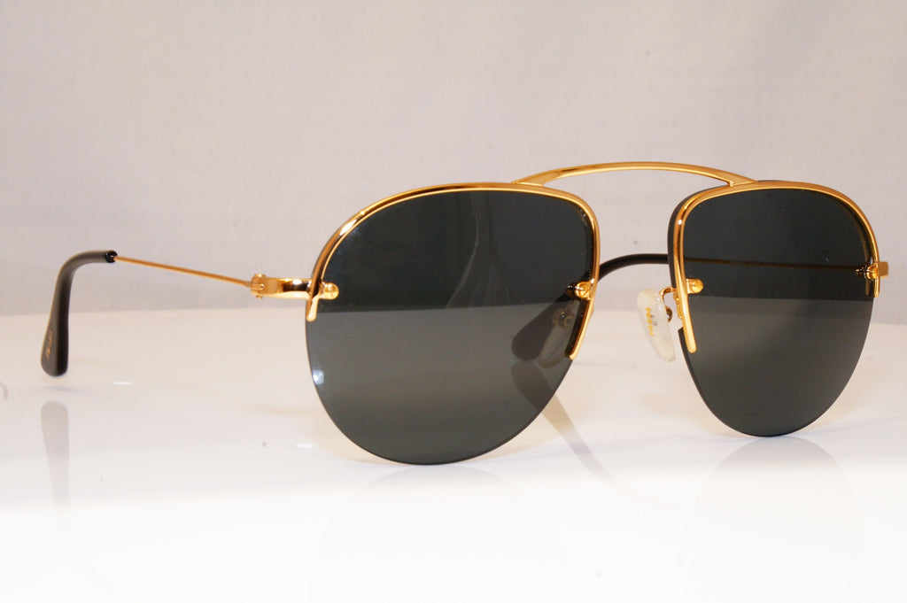 PRADA Mens Mirror Designer Sunglasses Silver Aviator SPS 50P 5AV-2E2 17045