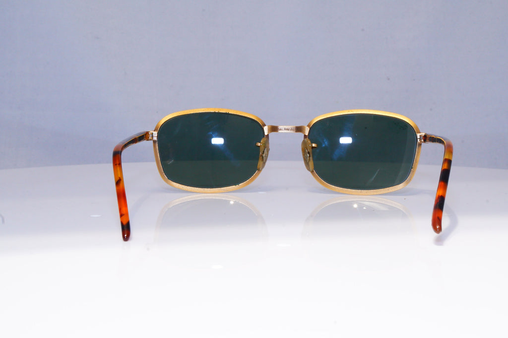 RAY-BAN Mens Vintage Designer Sunglasses Gold Rectangle W2849 BRN 20211