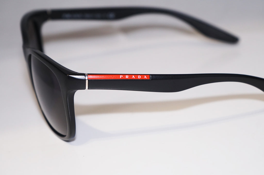 PRADA Mens Designer Sunglasses Black Square SPS 03O 1BO-3M1 10751