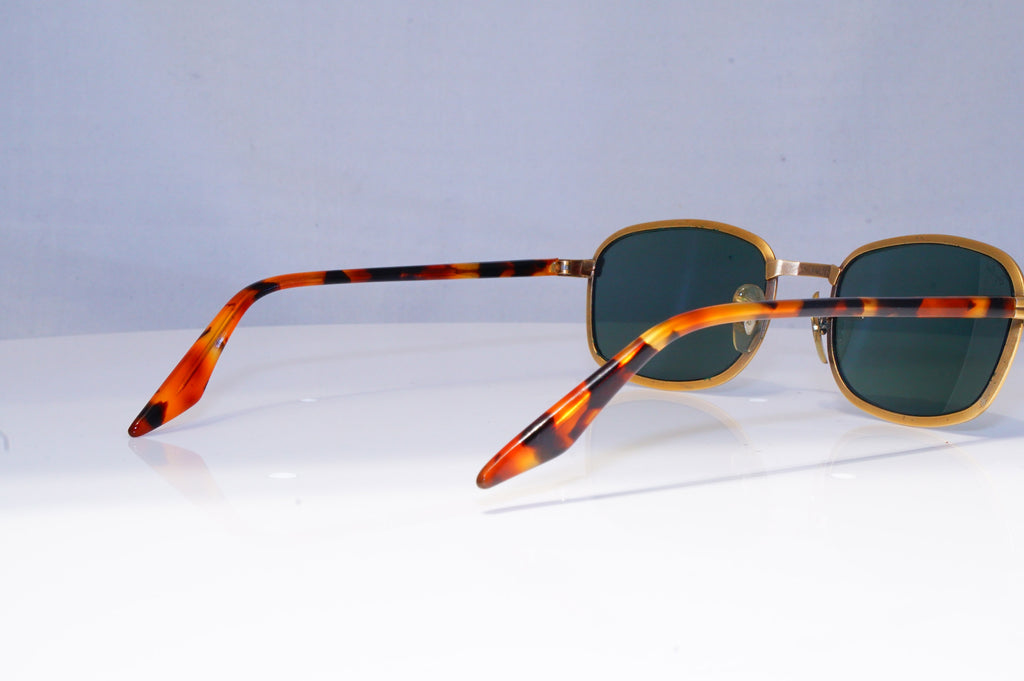 RAY-BAN Mens Vintage Designer Sunglasses Gold Rectangle W2849 BRN 20211