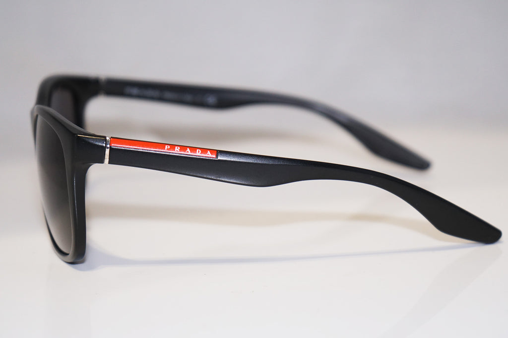 PRADA Mens Designer Sunglasses Black Square SPS 03O 1BO-3M1 10751