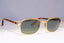 RAY-BAN Mens Vintage Designer Sunglasses Gold Rectangle W2849 BRN 20211