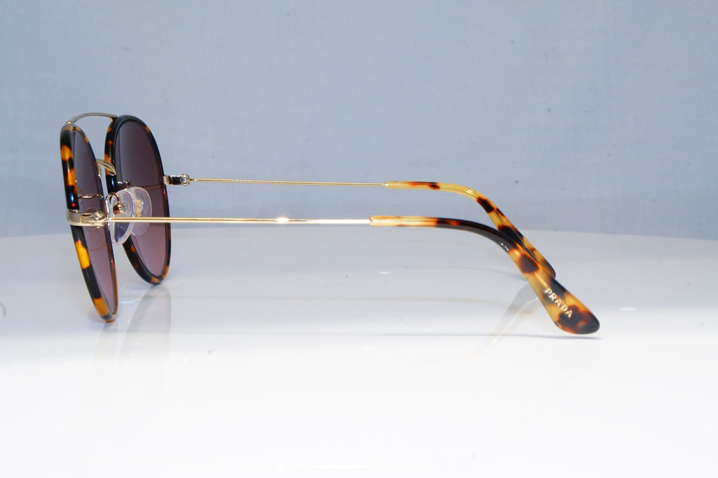 PRADA Womens Boxed Oversized Designer Sunglasses GOLD SPR 53P 7SO-SP1 20228