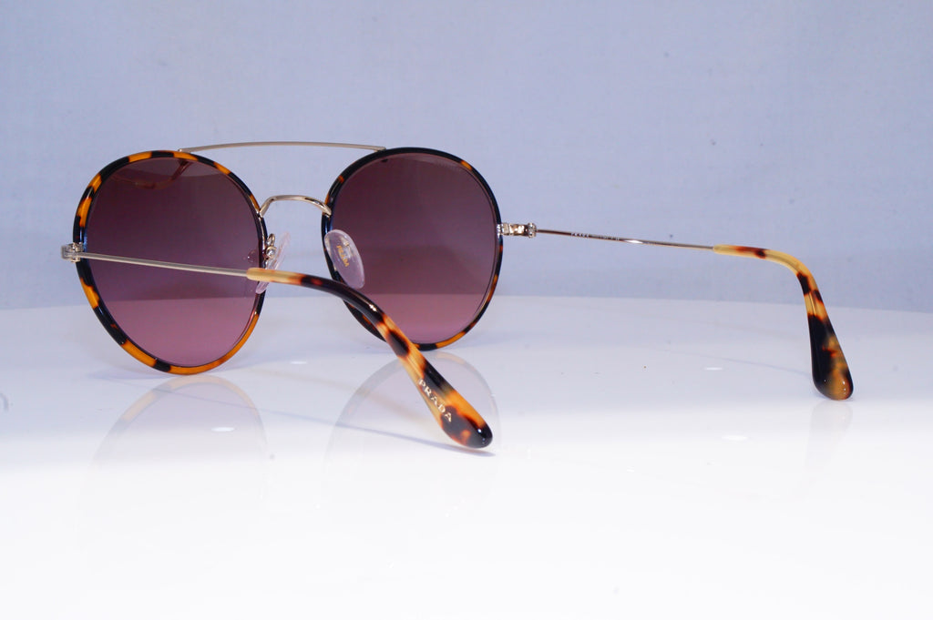 PRADA Womens Boxed Oversized Designer Sunglasses GOLD SPR 53P 7SO-SP1 20228