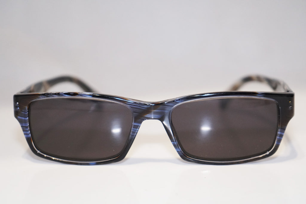 PRADA Mens Designer Sunglasses Blue Rectangle VPR 06O EAR-1O1 10916