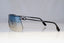 DOLCE & GABBANA Mens Designer Sunglasses Silver Shield D&G 2103 D76 19165