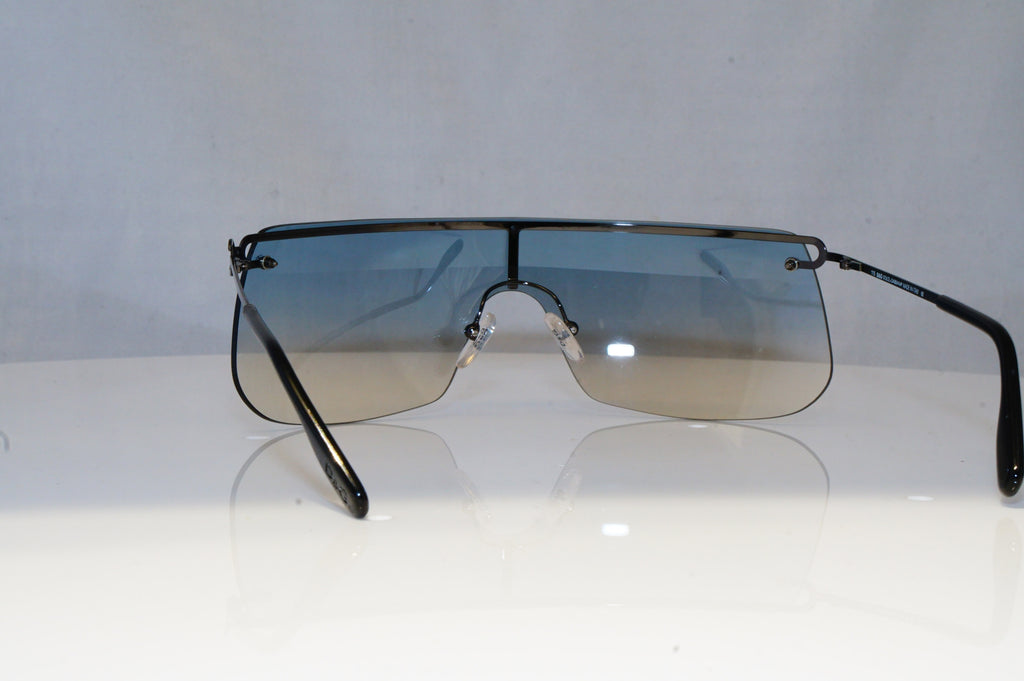 DOLCE & GABBANA Mens Designer Sunglasses Silver Shield D&G 2103 D76 19165