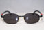 DOLCE & GABBANA 1990 Vintage Mens Designer Sunglasses Black Oval D&G 2031 10604