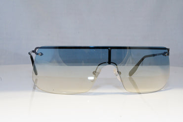 DOLCE & GABBANA Mens Designer Sunglasses Silver Shield D&G 2103 D76 19165