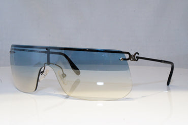 DOLCE & GABBANA Mens Designer Sunglasses Silver Shield D&G 2103 D76 19165