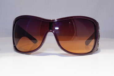 DIOR Womens Oversized Designer Sunglasses Brown Shield CHERRYTREE QEM71 20233