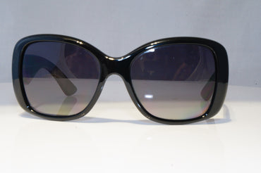 PRADA Womens Polarized Designer Sunglasses Black Square SPR 32P 1AB-5W1 21265