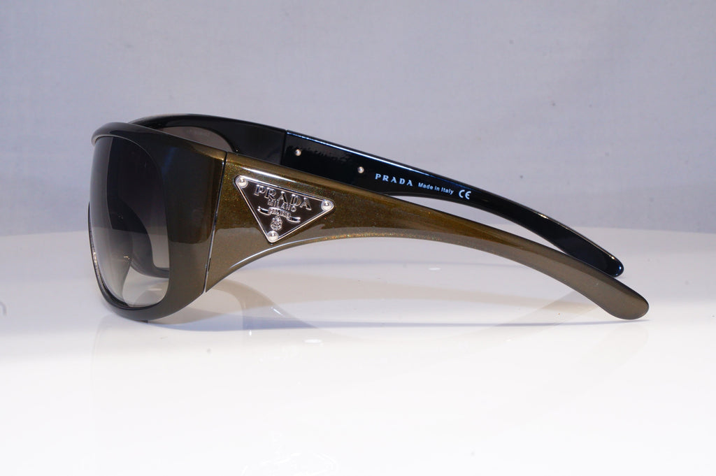 PRADA Mens Womens Boxed Designer Sunglasses Shield OLIVE SPR 14L 7ZS-4M1 20225