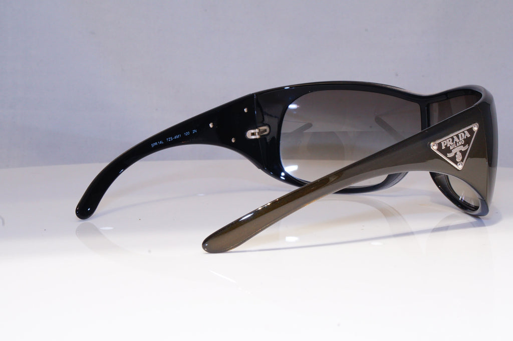 PRADA Mens Womens Boxed Designer Sunglasses Shield OLIVE SPR 14L 7ZS-4M1 20225