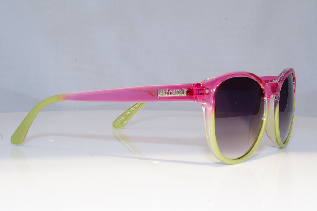 JUST CAVALLI Womens Designer Sunglasses Pink Butterfly JC 489S 74B 19168