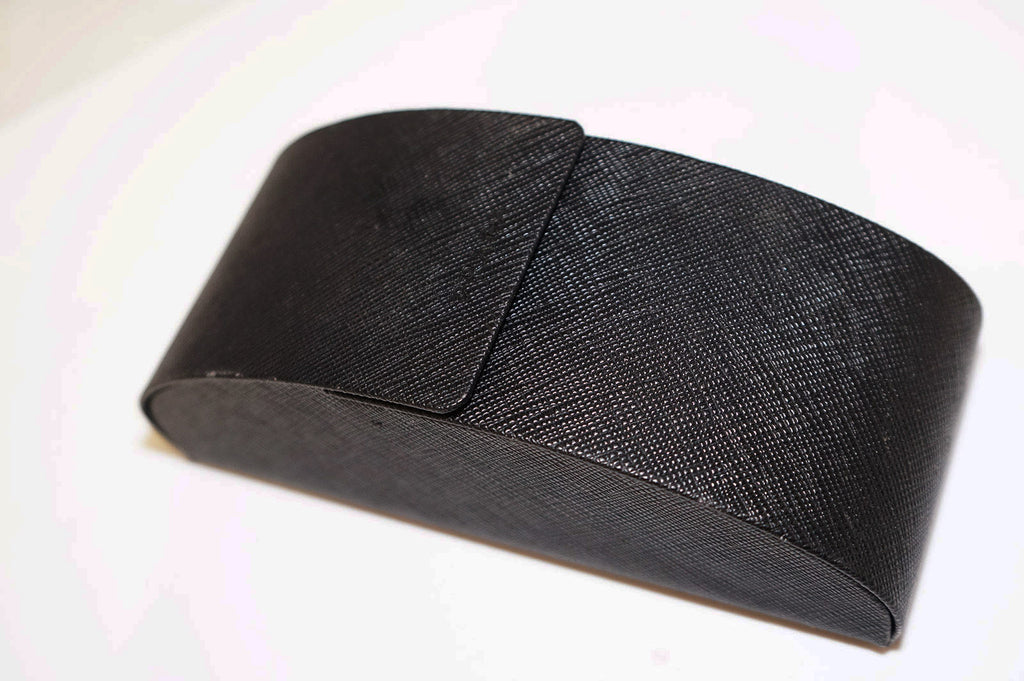 PRADA Authentic Designer Cunglasses Storage Case Black White Grey Magnetic Flip