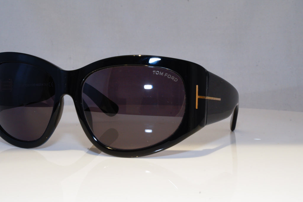 TOM FORD Womens Oversized Designer Sunglasses Black Felicity TF404 01A 19167