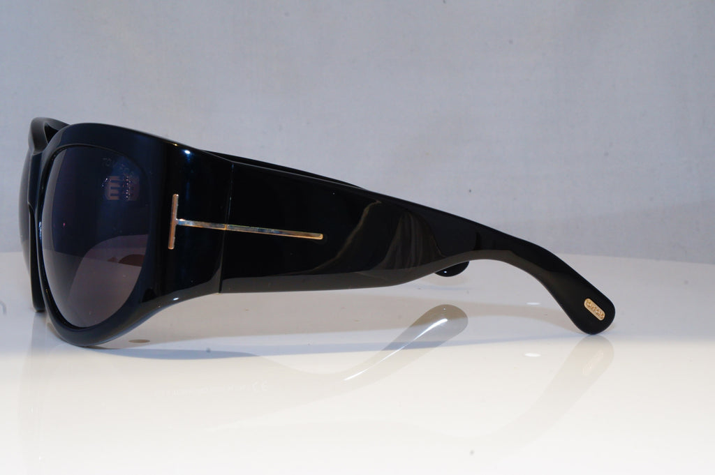 TOM FORD Womens Oversized Designer Sunglasses Black Felicity TF404 01A 19167